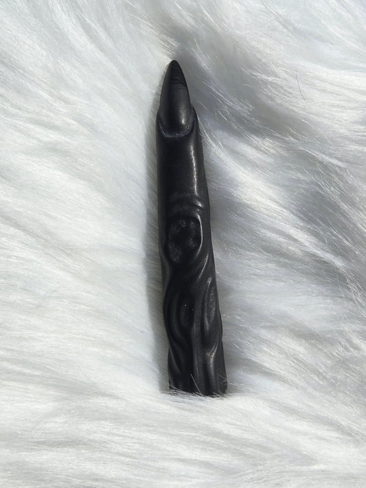 Black Obsidian Witch Finger